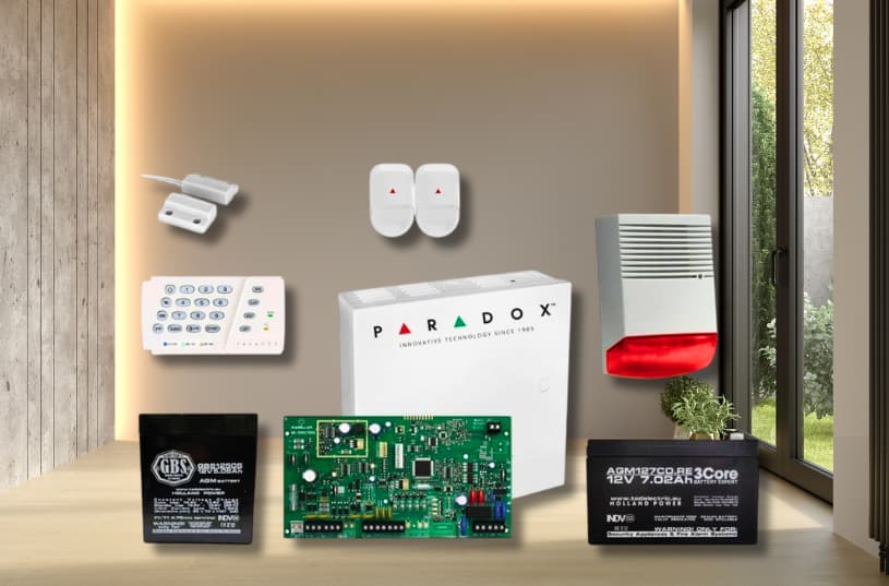 Protectie inteligenta: Kit sistem alarma cu telecomanda bidirectionala