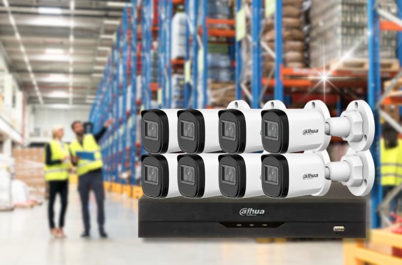 Poti accesa un kit supraveghere 8 camere de pe telefon in timp real?