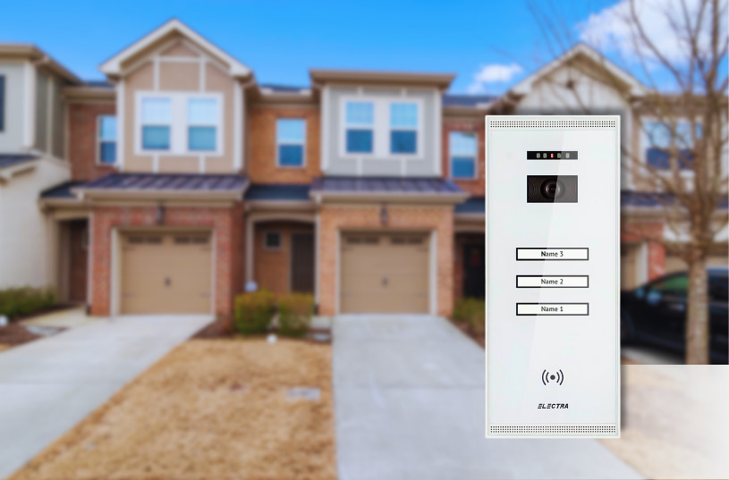 Videointerfoane: Panou video smart exterior pentru familii 