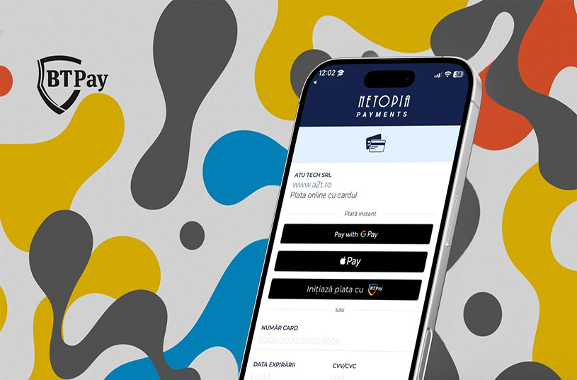 Atu Tech permite plata cu BT Pay - Mai simplu si mai rapid
