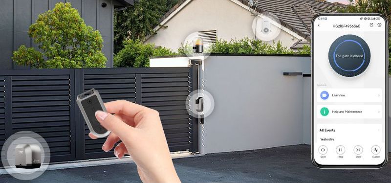 Automatizarea de poarta culisanta Ezviz CS-HG2: montaj, specificatii si functionare
