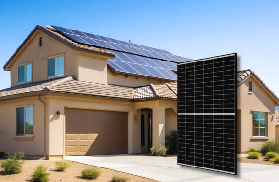 Panouri fotovoltaice.