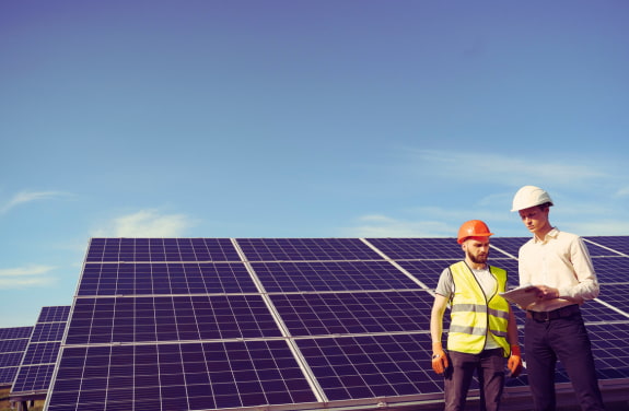 Separator modular pentru tablouri fotovoltaice. 