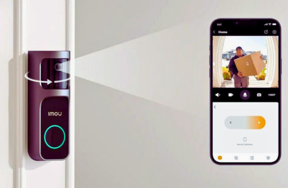 Sonerie video wireless cu monitorizare in timp real pe telefon.