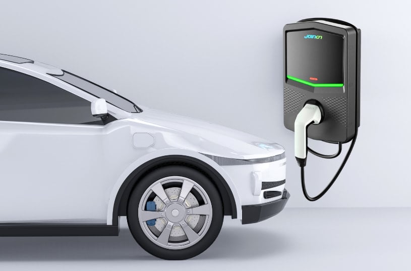 Statie de incarcare auto electrica.