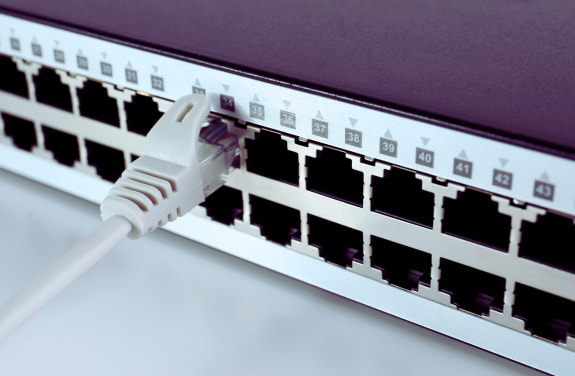 Switch pentru camere IP, NVR, calculatoare.