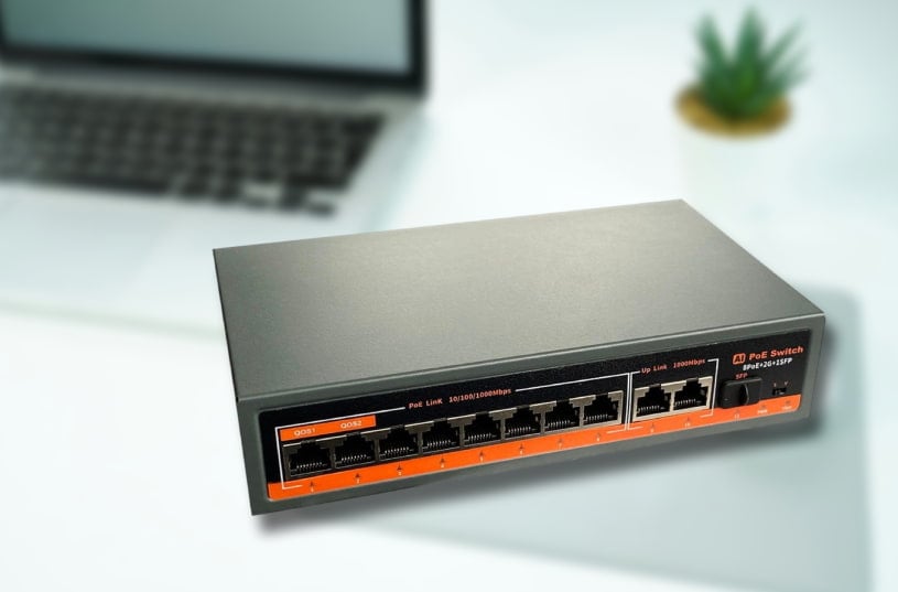 Switch inteligent pentru organizarea eficienta a retelei.
