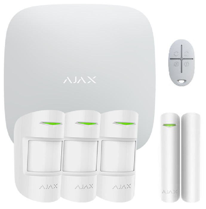 Kit sistem de alarma IP / GSM wireless Ajax 4 zone KItAjax4