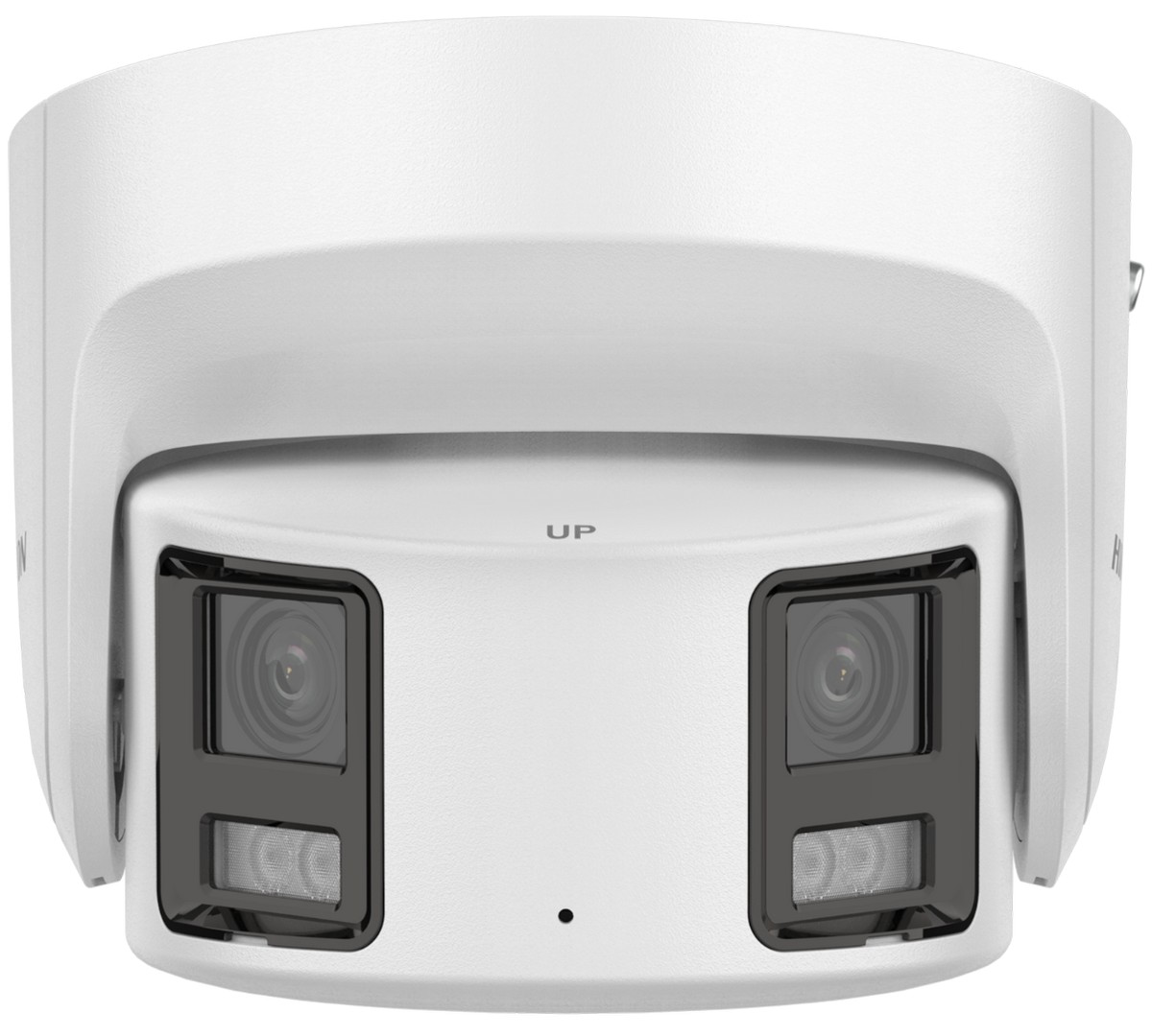 Camera IP 8MP 4K Panoramica 180°, 2x 4mm, alarma acustica si luminoasa, Acusense, microfon, ColorVu 30m, Hikvision, DS-2CD2387G2P-LSU-SL-4mm(C)