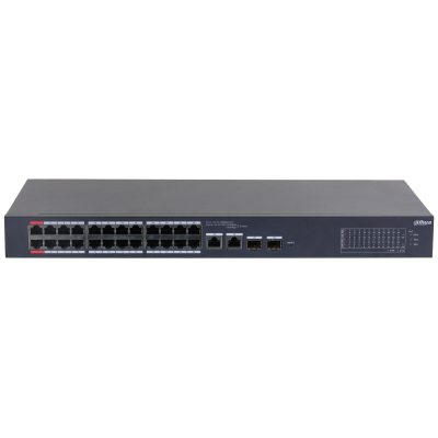 Switch 24 porturi PoE, Cloud Managed, Dahua CS4226-24ET-375