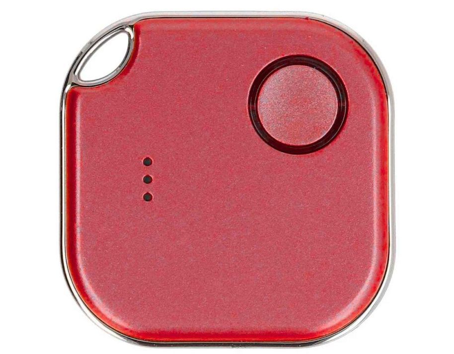 Telecomanda inteligenta Shelly BLU Button RED, Bluetooth, 36x36x6 mm, culoare rosu
