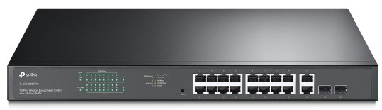 Switch PoE 20 porturi Tp-Link TL-SG1218MPE, 16x PoE+, 2x RJ45, 2x SFP, 250W
