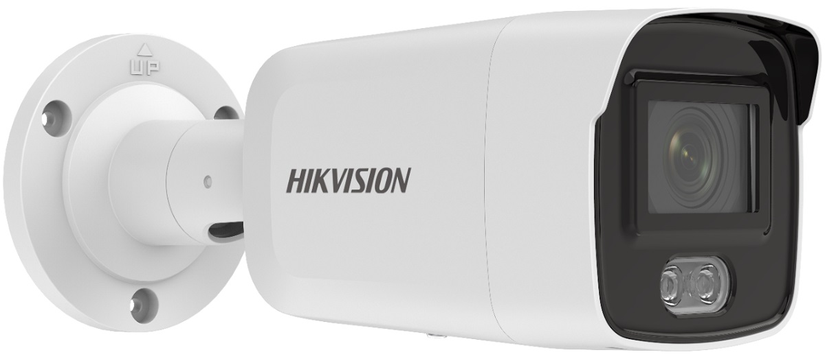 Camera de supraveghere IP Full Color, 4MP 2K, LED-uri albe 40m, 2.8mm, MicroSD, Hikvision DS-2CD2047G2-L2.8(C)