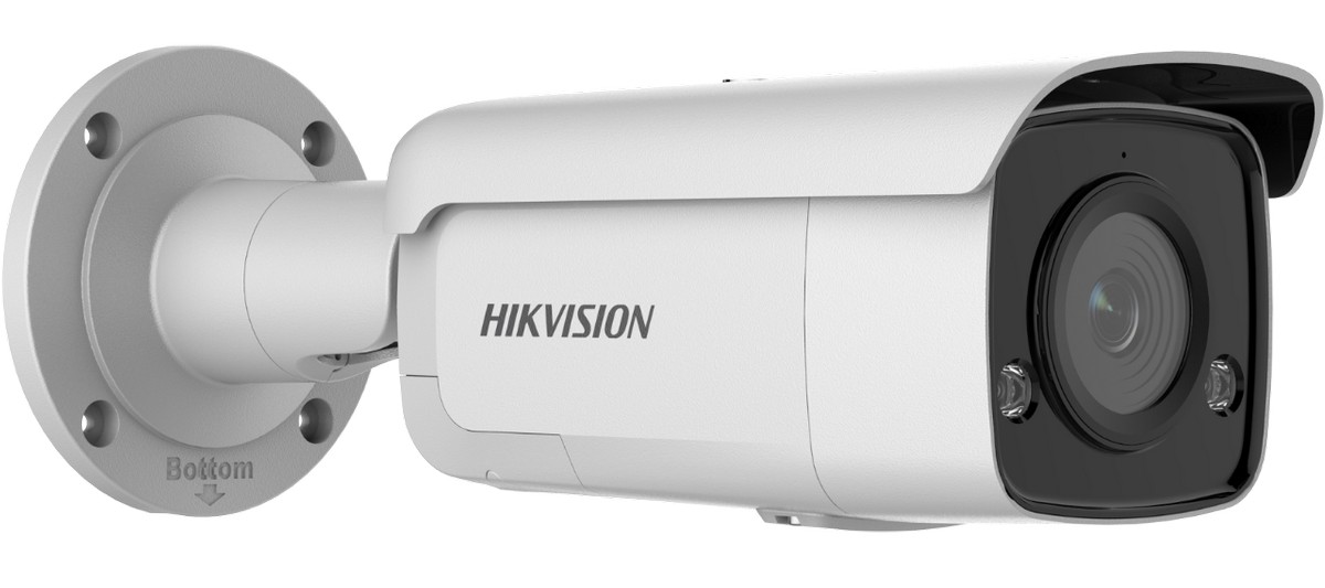 Camera de supraveghere cu alarma acustica si optica, Acusense DarkFighter, 4MP, 2.8mm, IR 60m, Hikvision DS-2CD2T46G2-ISU/SL(2.8mm)(C)