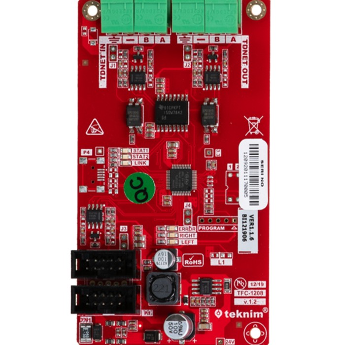 Modul de comunicare RS485, pentru centrale detectie incendiu TEKNIM, TFC-1209
