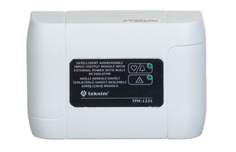 Modul adresabil inteligent I/0 pentru centrale detectie la incendiu TEKNIM, TFM-1221