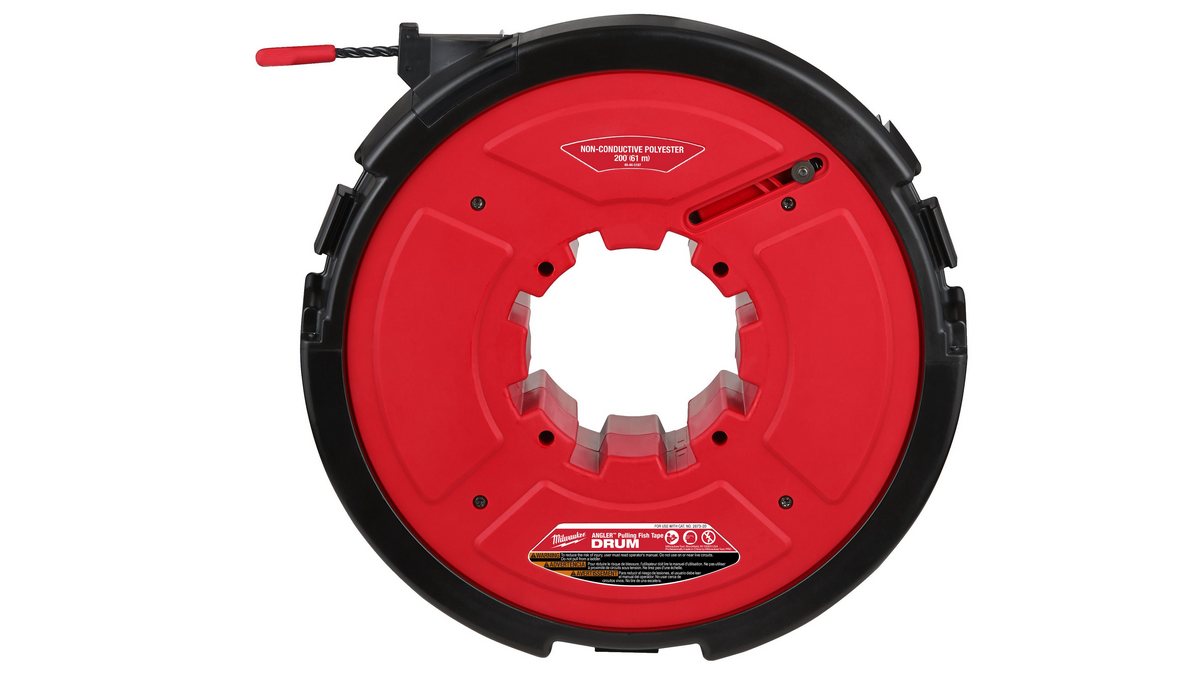 Tambur non-conductor Milwaukee, 60m, grosime fir 6mm, material cablu poliester, 48445197