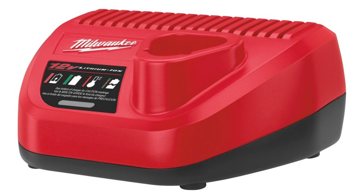 Incarcator Milwaukee C12 C pentru acumulatori M12 Li-Ion, monoport, montabil pe perete, 4932352000