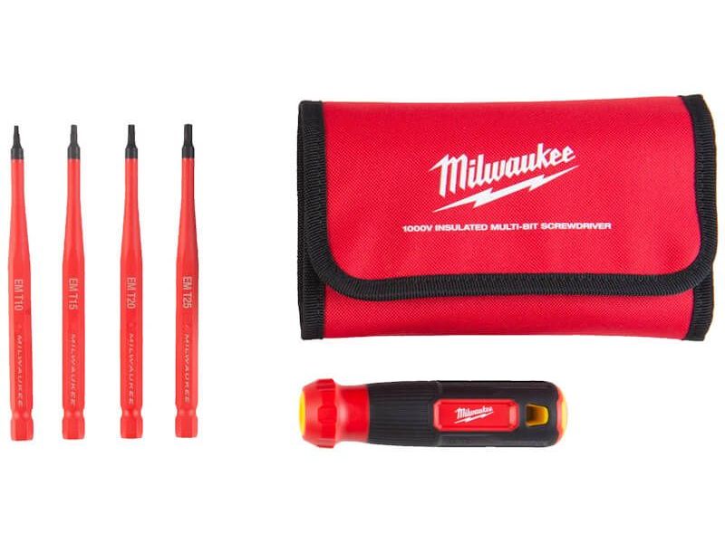Surubelnita izolata Milwaukee 4 in 1 Torx, T10 / T15 / T20 / T25, VDE, 4932493658