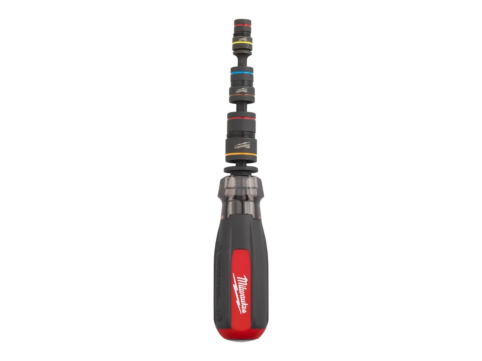 Surubelnita 6 in 1 cu impact Milwaukee, 3 capete SHOCKWAVE, maner ergonomic anti-cojire, 4932498179