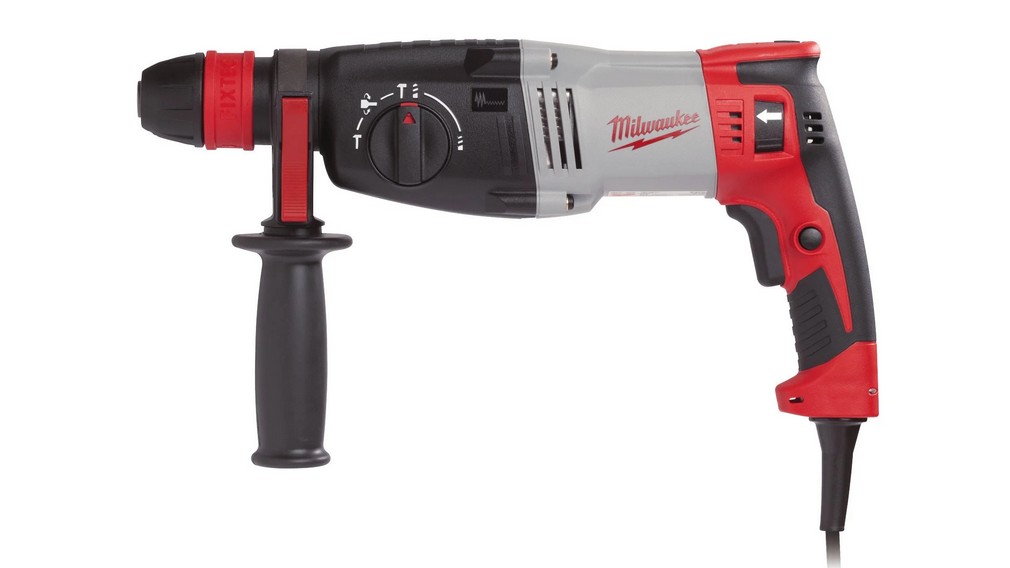 Ciocan rotopercutor SDS-Plus Milwaukee, 3 moduri, 1030W, 3800BPM, 3.6J, cablu 4m, 4933396420