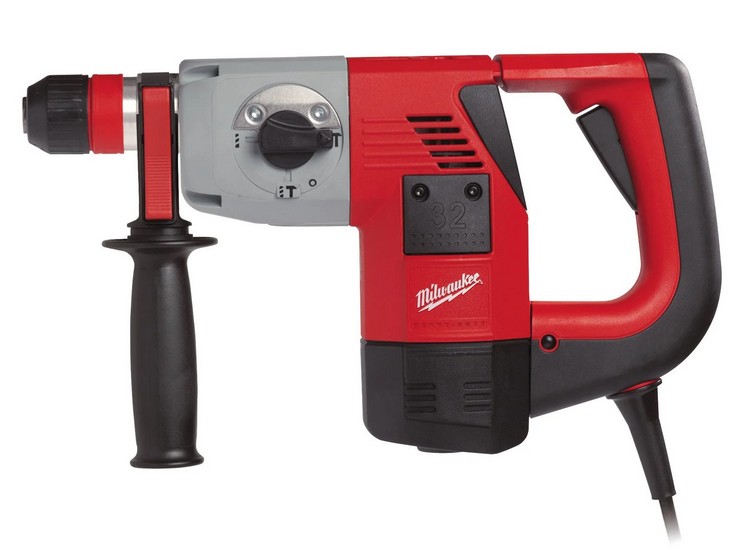 Ciocan rotopercutor Milwaukee SDS-plus 3, model PLH 32XE, 900W, 800 rpm, 4500 bpm, adaptor mandrina 13mm, cablu 4m, 4933400069