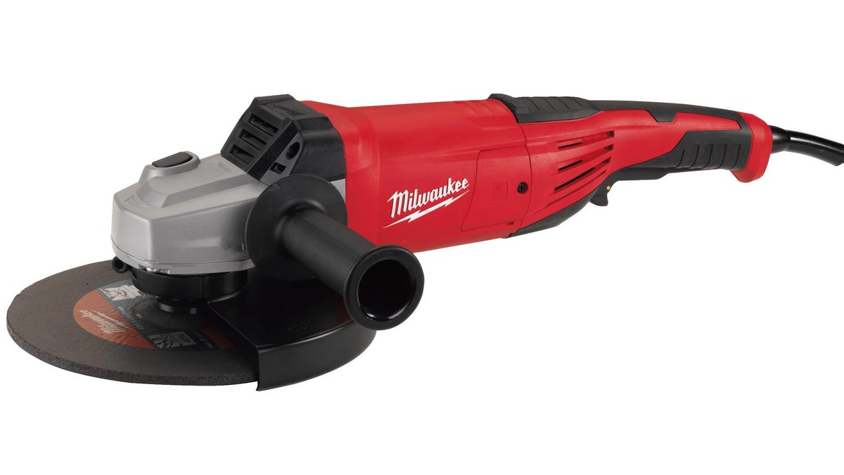 Polizor unghiular Milwaukee 2200W, diametru 180/230mm, 6600 RPM, aparatoare rezistenta, 4933433630