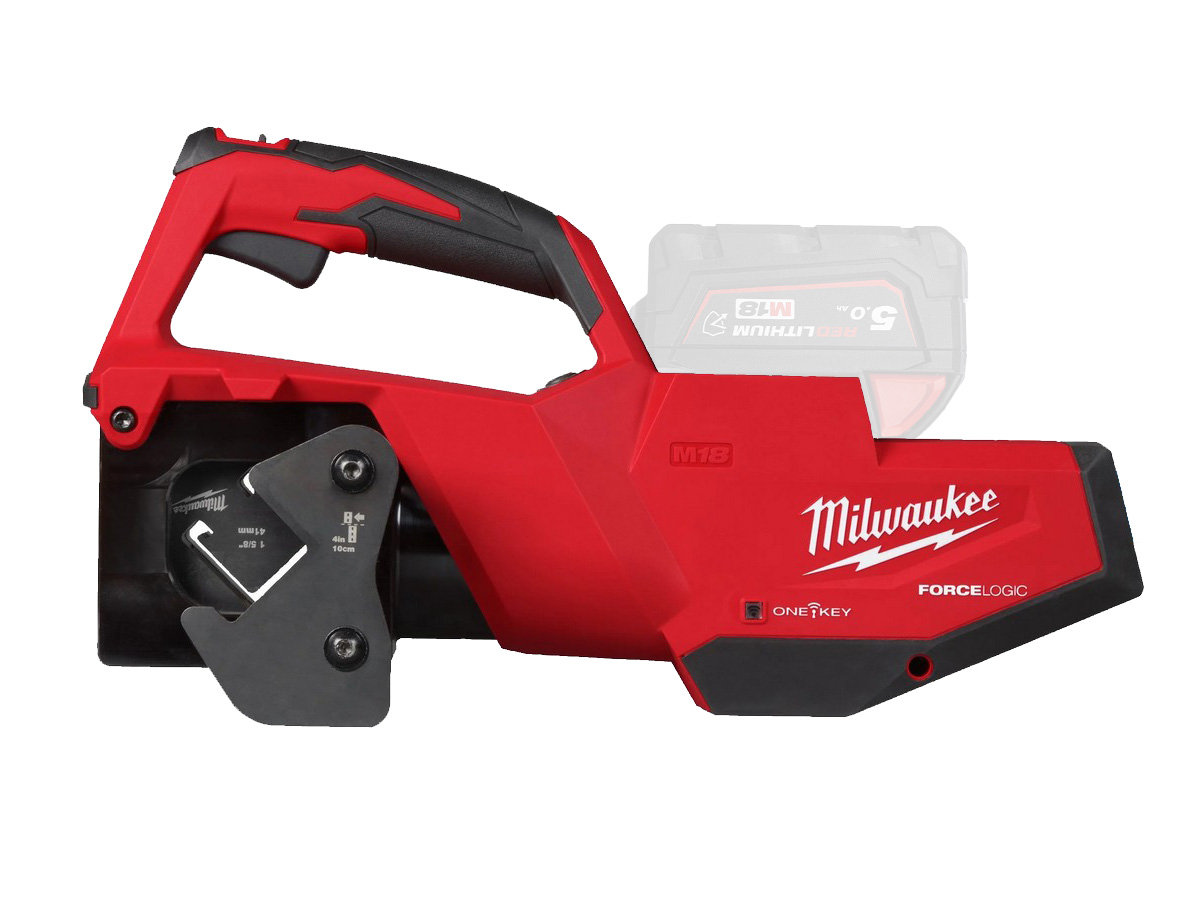 Masina de debitat profile Milwaukee M18 STS0-0B FORCE LOGIC, tehnologie One Key, set matrite 41x41mm, geanta scule, 4933492097