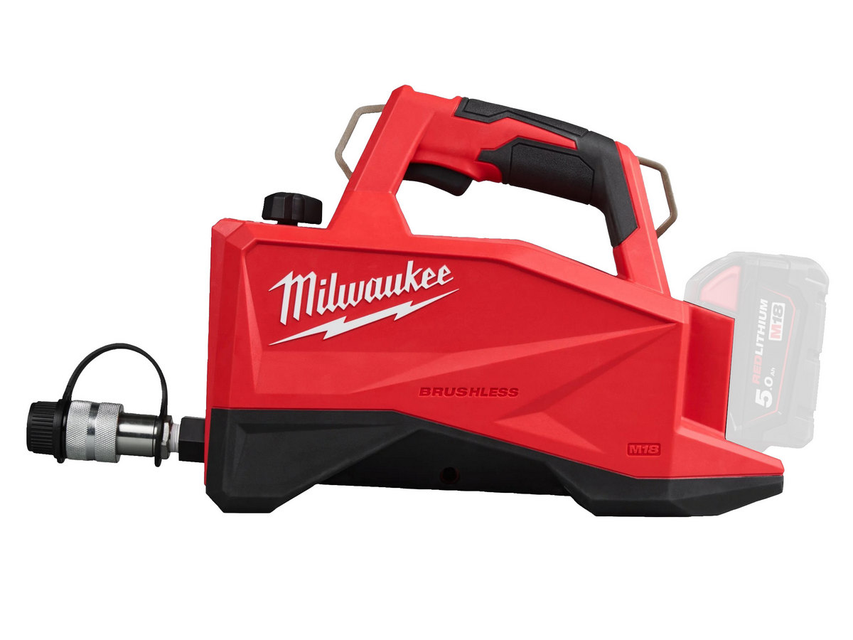 Mini-pompa hidraulica Milwaukee M18 HMP700-0 FORCE LOGIC, 700 bari, motor fara perii, 4933493928