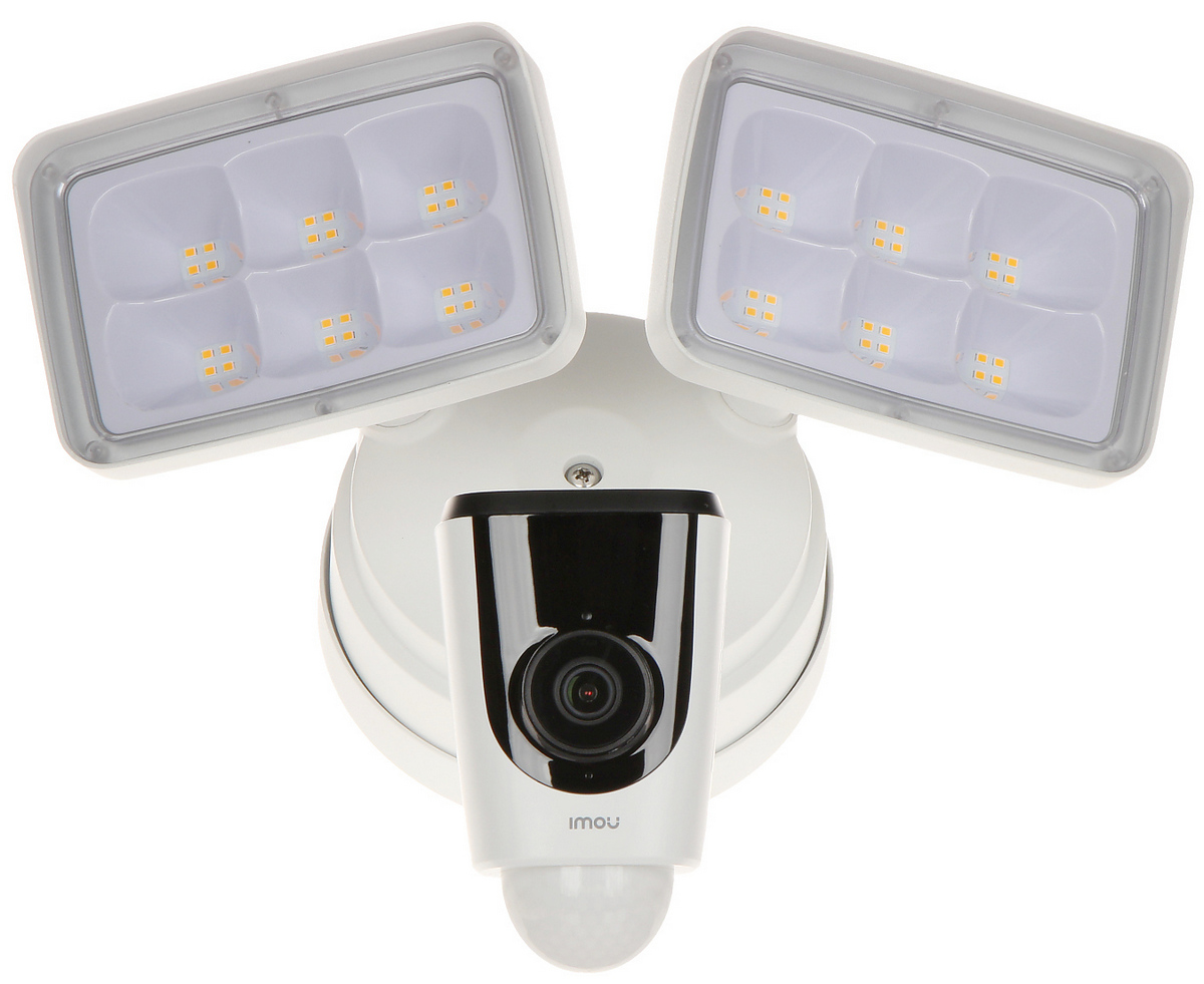 Camera IP wireless de exterior IMOU Floodlight, 2MP Full HD, LED 2000 lm, PIR, Alarma, Microfon si difuzor, MicroSD, IPC-L26P