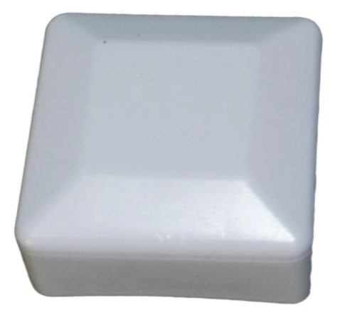 Capac gri, 40 x40, plastic, pentru sine fixare panouri fotovoltaice, CAPAC40x40-G