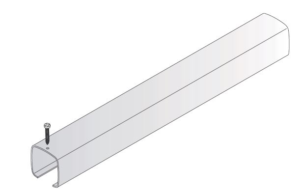 Carcasa de protectie pentru ax melcat al automatizarii OPTIMO2, 5RI1780000