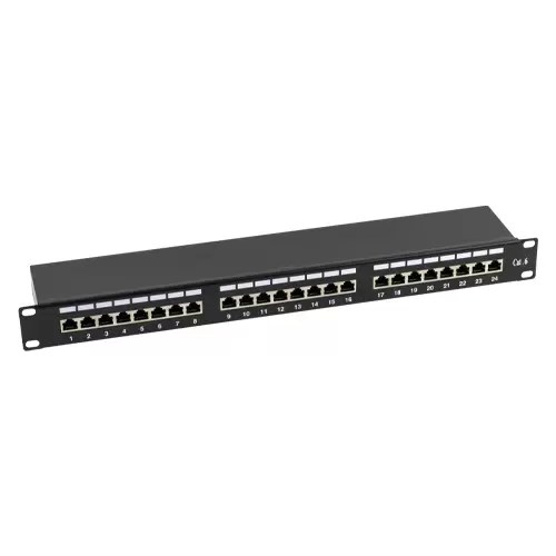 Patch Panel 1U, FTP cat6, 24 porturi RJ45, ASY-PP-FTP6-24