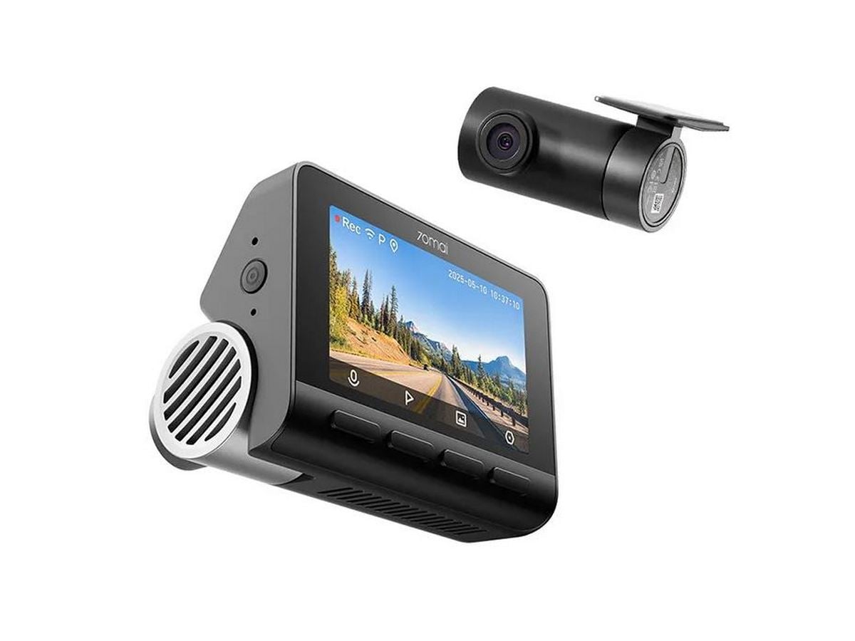 Camera auto 70Mai Dash Cam A810S, fata- spate, 8MP, HDR, Sony Starvis 2 IMX678, ecran 3 inch IPS, Wi-Fi6, senzor G, ADAS, GPS, slot microSD