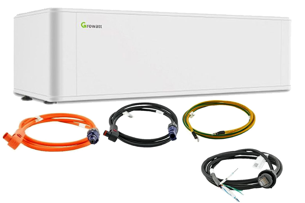 KIT Baterie Growatt LiFePo4 2.56kWh si Cabluri, ACC.5.12KW+Cabluri