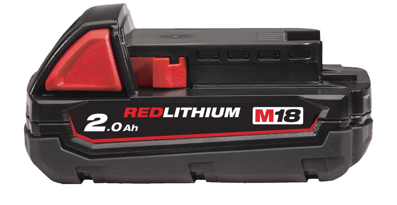 Acumulator Milwaukee M18 B2, 2 Ah, REDLINK Intelligence, autonomie si putere sporita, 4932430062-P