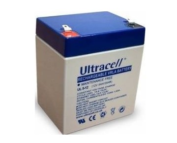 Acumulator 12V, 5Ah, VRLA, universal, Ultracell UL5-12 F1