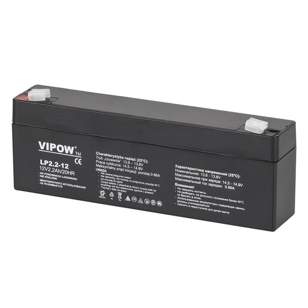 Acumulator cu gel Vipow BAT0220, 12V, 2.2A