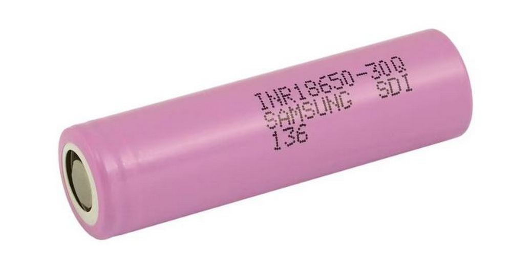 Acumulator Li-Ion Samsung 18650 30Q BA082485, 3.7V, 3000mAh, descarcare 15A, 18x65 mm, protectie supraincarcare