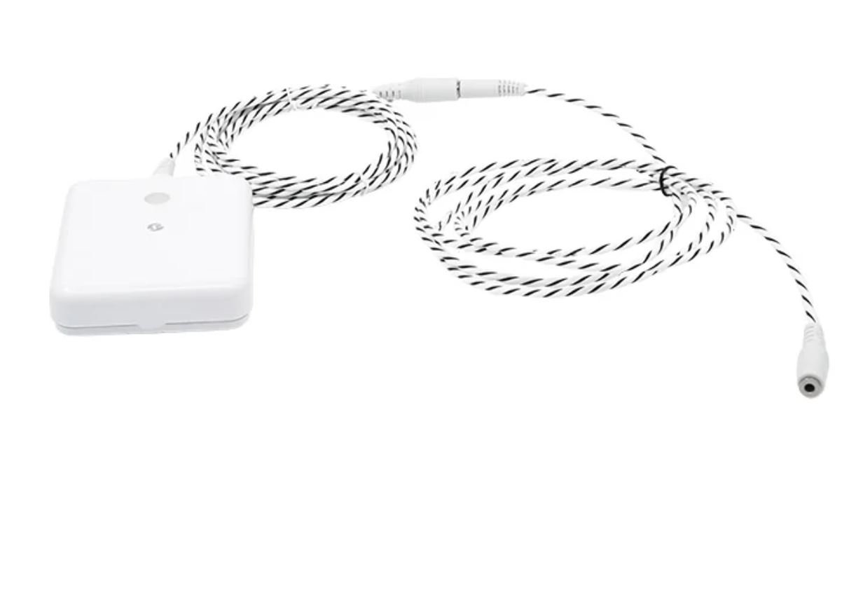 Senzor inteligent de inundatie Shelly Flood Gen4 WiFi, Bluetooth, Zigbee, ALL-KIE-FLO-R4, Plug and Play, 4x baterii AA, IP44