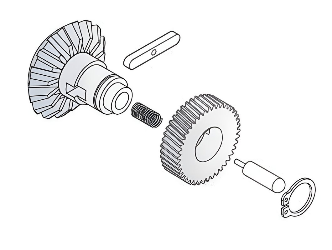 Angrenaj pinion pentru OPTIMO2, Life 5RI1740001