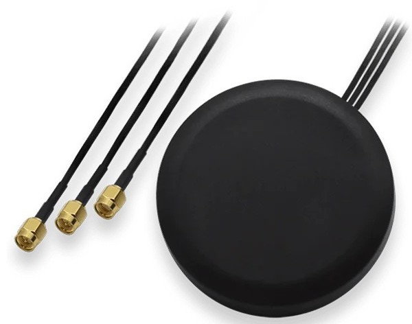 Antena de retea pentru router industrial Teltonika PR1KCS28, 28dBi, 3x RG174, ABS, IP67