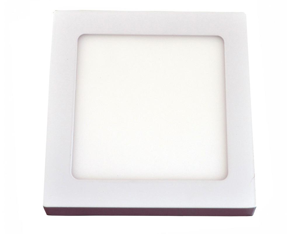 Aplica LED patrata cu montaj aplicat 24W, 3000K, 1850 LM, 30x30cm