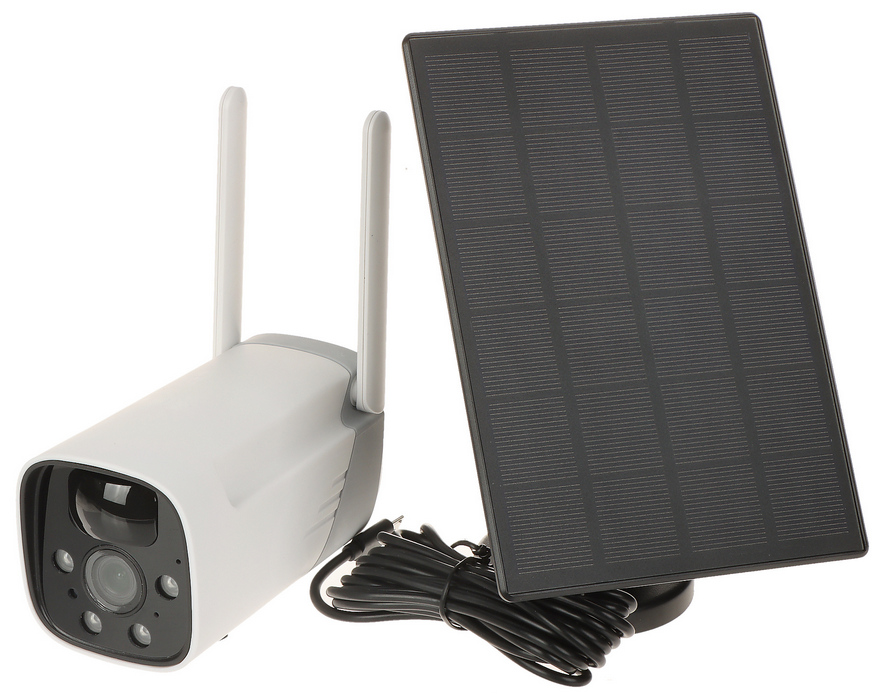 Camera de supraveghere IP cu Panou Solar, 2MP Full HD, Wireless, 3.6mm, IR 15m, Microfon Difuzor, Safer CAMSOLTU