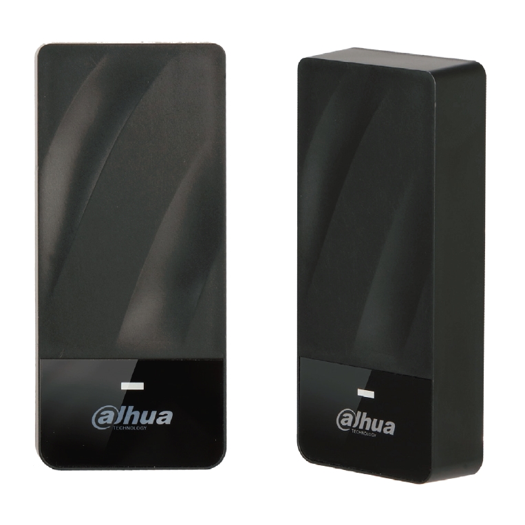Cititor de proximitate RFID / Mifare, montaj aplicat, RS485 / Wiegand 26/34, IP67, Dahua ASR1200E