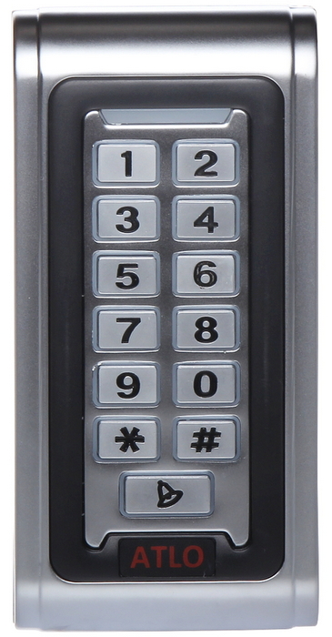 Tastatura standalone RFID, 24V, IP68, cu Wi-Fi, compatibila cu Tuya Smart, Safer RFID125TU