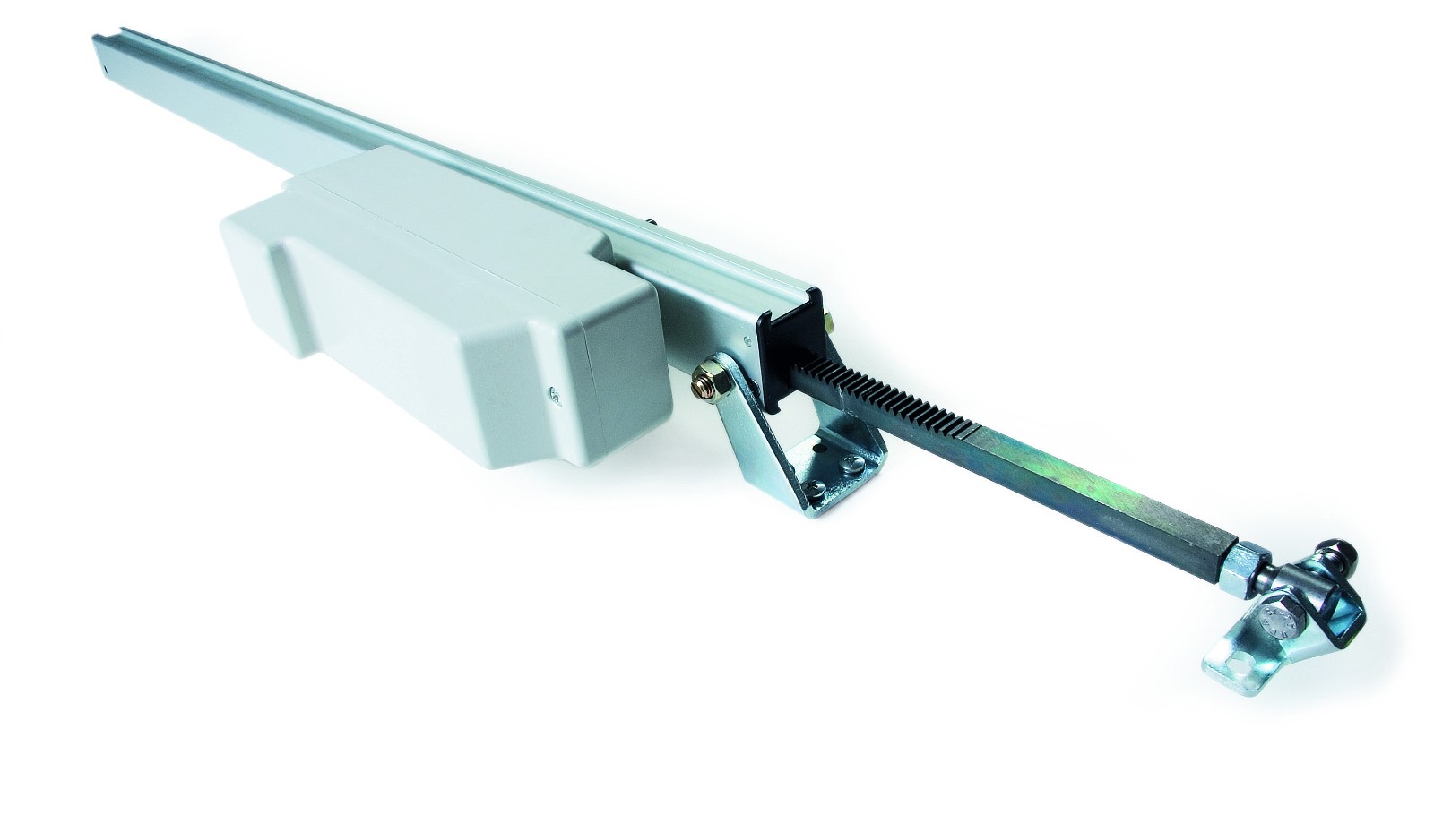 Automatizare desfumare ferestre cursa 1000 mm Ultraflex RACK 1000, piston, certificat EN 12101-2, 750N, 24V, IP55