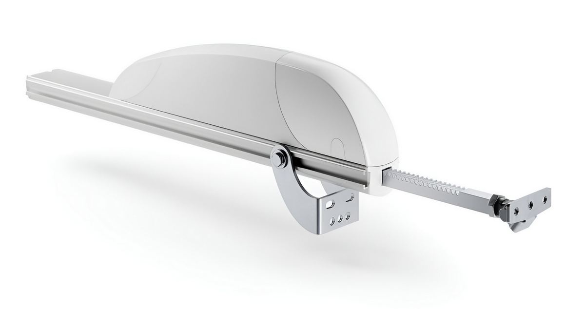 Automatizare ventilatie cu cremaliera, pentru geamuri batante Comunello AIRWIN A65, 230V, 650N, 1000mm, MA65S10AH0G00