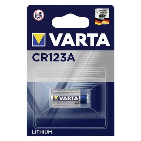 Baterie CR123A, VARTA, 3V, Lithiu, 1 Bucata