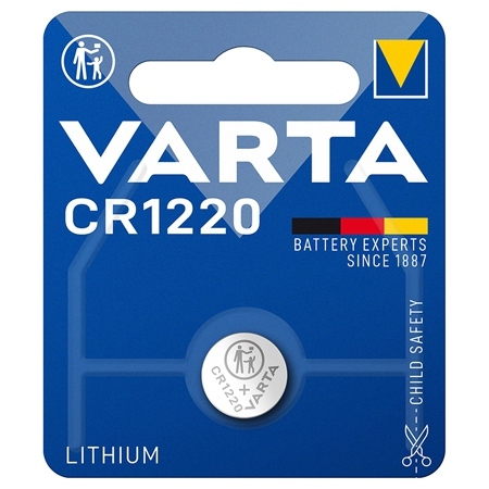 Baterie CR1220, 3V, Lithium, Varta VAR-1220